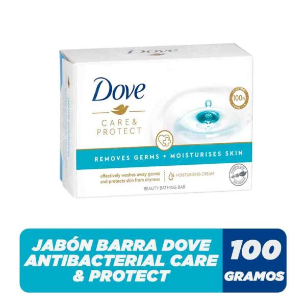 JABON DOVE BARRA CARE Y PROTECT 100 GRS X1