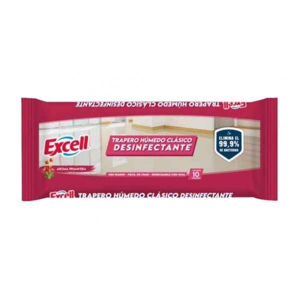 TRAPERO HUMEDO EXCELL PRIMAVERA CLASICO X 10
