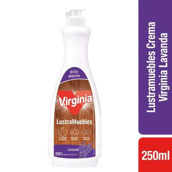LUSTRAMUEBLE CREMA VIRGINIA LAVANDA 250ML