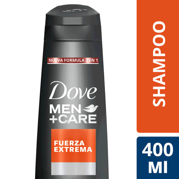 SHAMPOO DOVE  FUERZA EXTREMA MEN 400ML