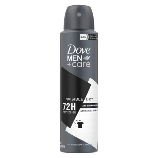 DESODORANTE DOVE SPRAY MEN INV DRY 150ML