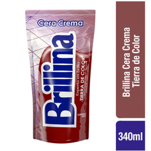 CERA BRILLINA TIERRA COLOR 360 gr