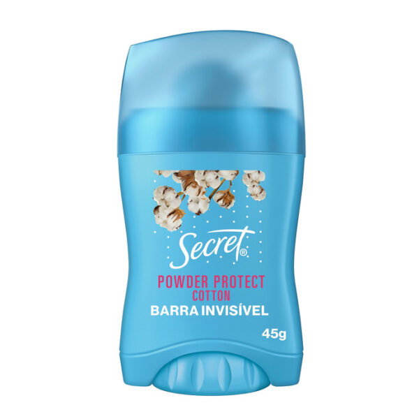DESODORANTE SECRET BARRA MUJER POWER COTTON 45GR