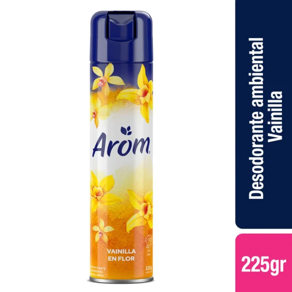 DESODORANTE AMBIENTAL AROM VAINILLA 225gr