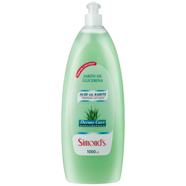 JABON SIMONDS DERMO ALOE VERA 1LT