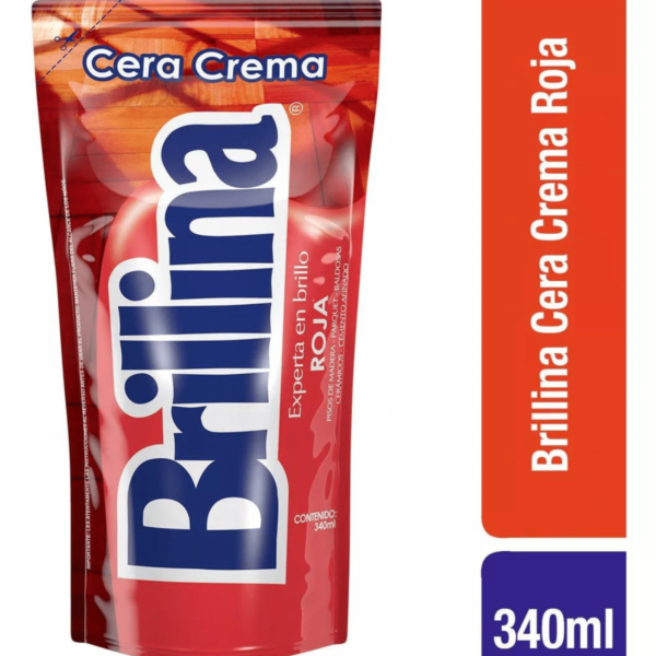 CERA CREMA BRILLINA ROJA  340CC