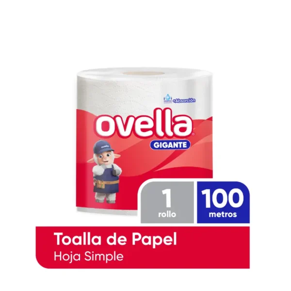 TOALLA OVELLA HOJA/SIMPLE 100MTS