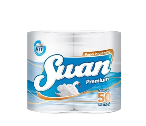 PAPEL HIGIENICO SWAN PREMIUN DH 50MT X4
