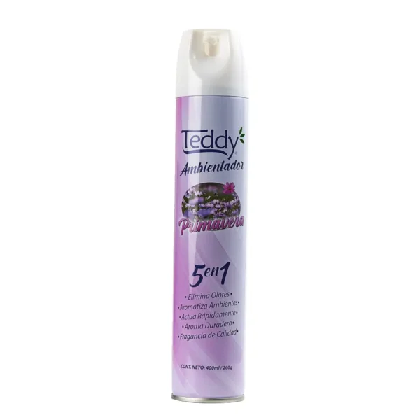 DESODORANTE AMBIENTAL TEDDY PRIMAVERA 400 ML
