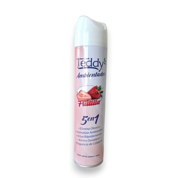 DESODORANTE AMBIENTAL FRUTILLA TEDDY 400 ML