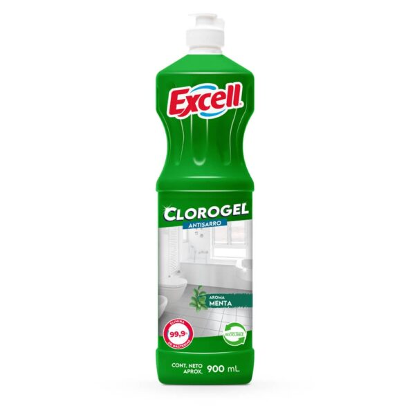 CLORO GEL EXCELL MENTA 900CC