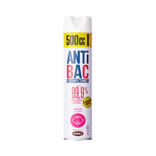 DESINFECTANTE TANAX ANTIBAC BEBE 500CC