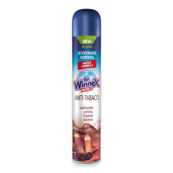 DESODORANTE AMBIENTAL ANTITABACO WINNEX 400ML