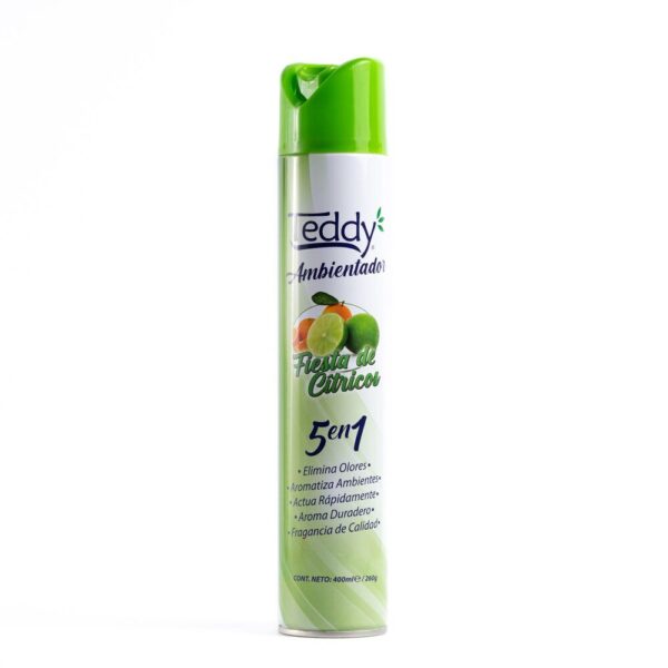 DESODORANTE AMBIENTAL TEDDY FIESTA DE CITRICOS 400 ML