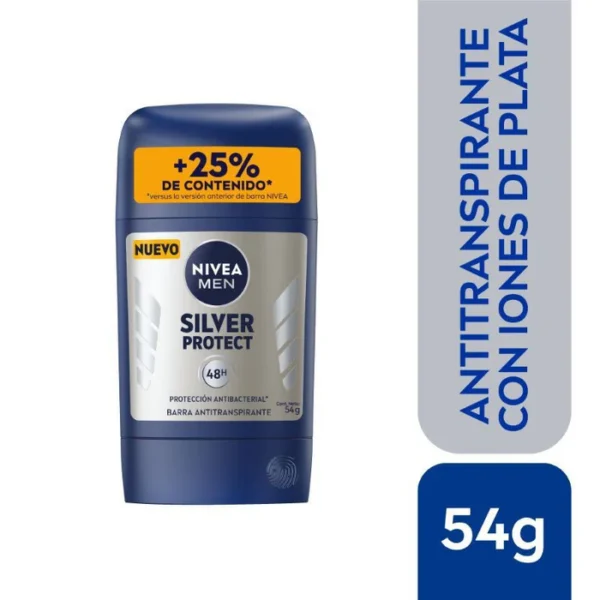 NIVEA BARRA MEN SILVER PROTECT